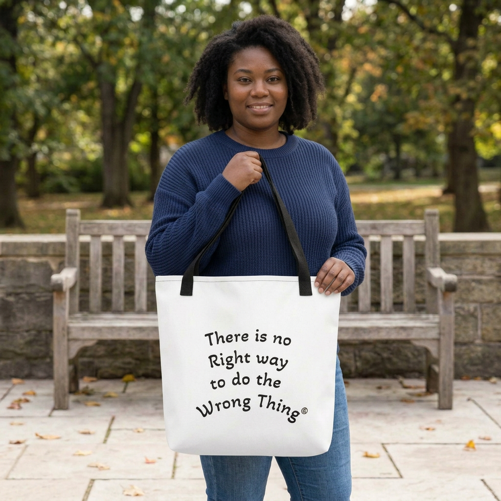 Additional black-strap tote bag picture