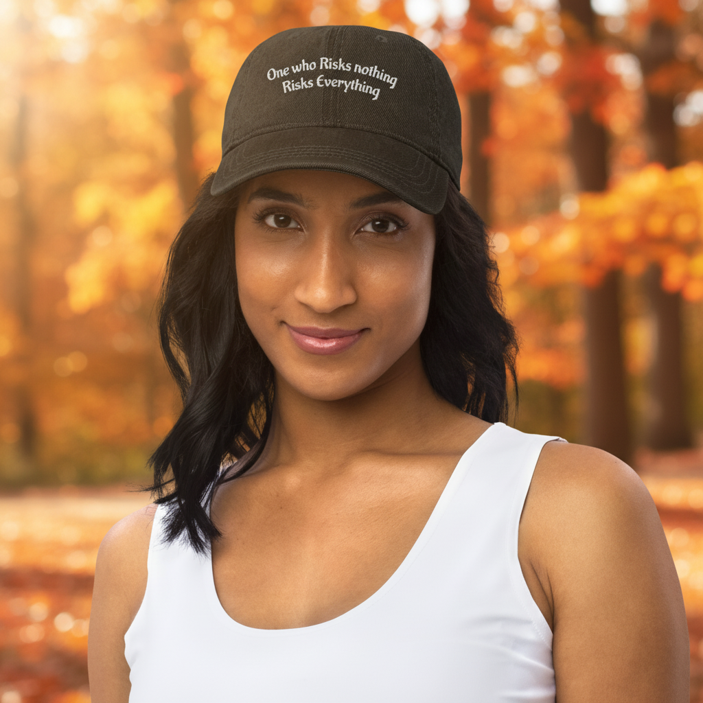 Hat Curvy Latina Woman