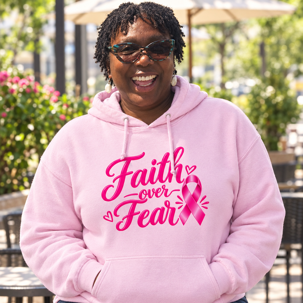 Hoodie preview using your patterned-top photo