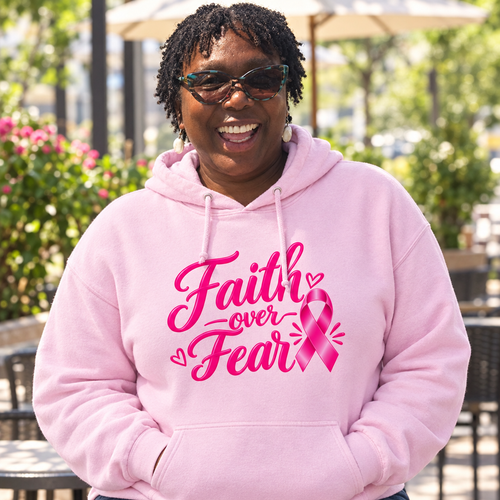 Hoodie preview using your patterned-top photo