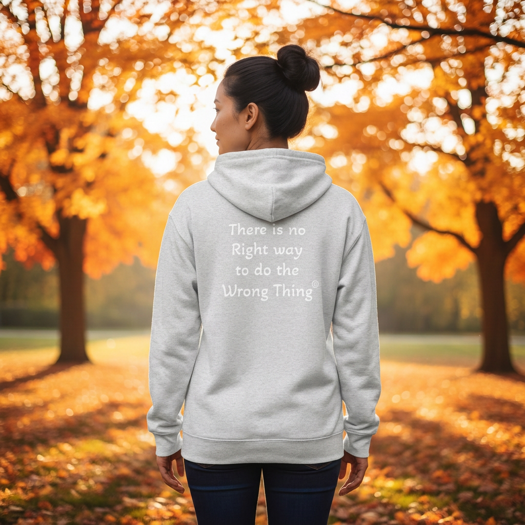 Ash white-letter zip hoodie fall model