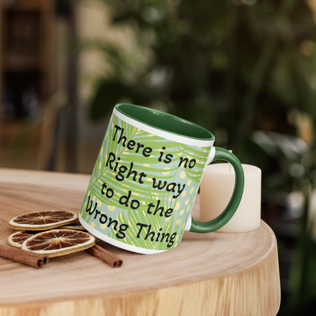 Mug green interior