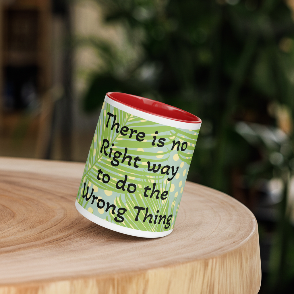 Mug red interior