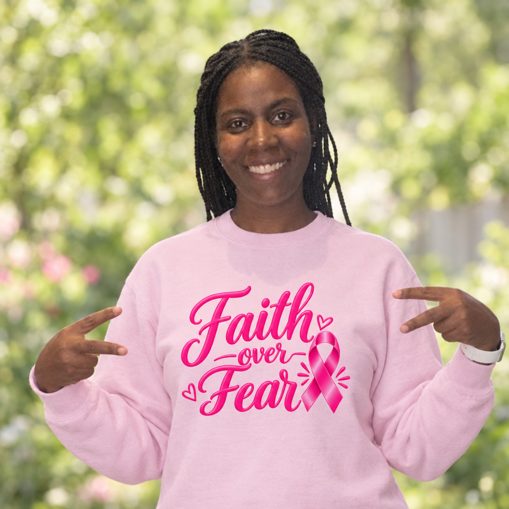 Your friend wearing the sweatshirt with her original two-finger gestures
